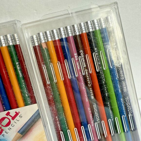 Bundle of Faber Castell Mongol Paint with Pencils 2 Sets Water Coloring NEW - Picture 2 of 4
